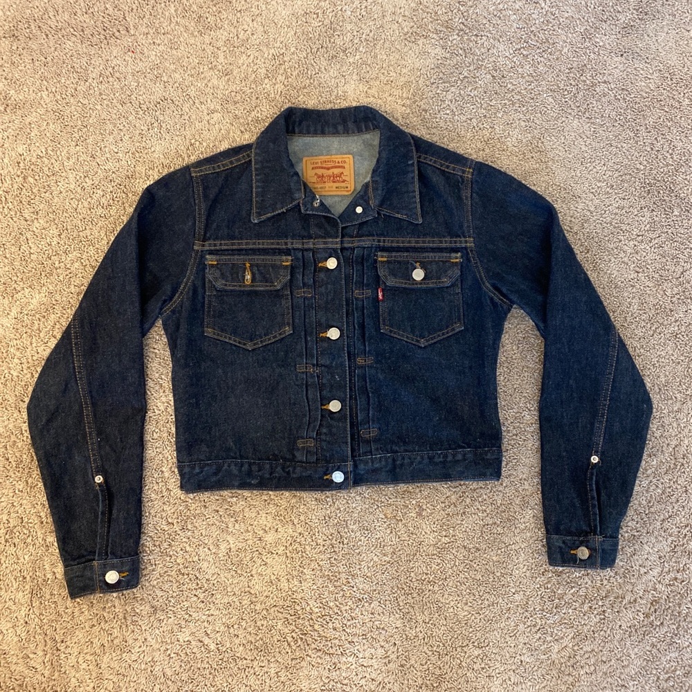Levi's LVC 77445-4807 TYPE II Vintage Denim Jacket Size M Made in USA